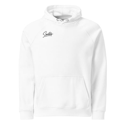 Unisex eco raglan hoodie - Santos