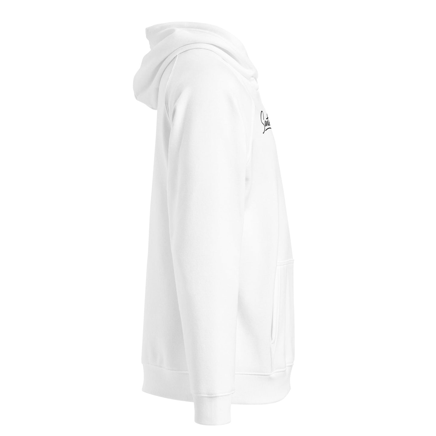 Unisex eco raglan hoodie - Santos